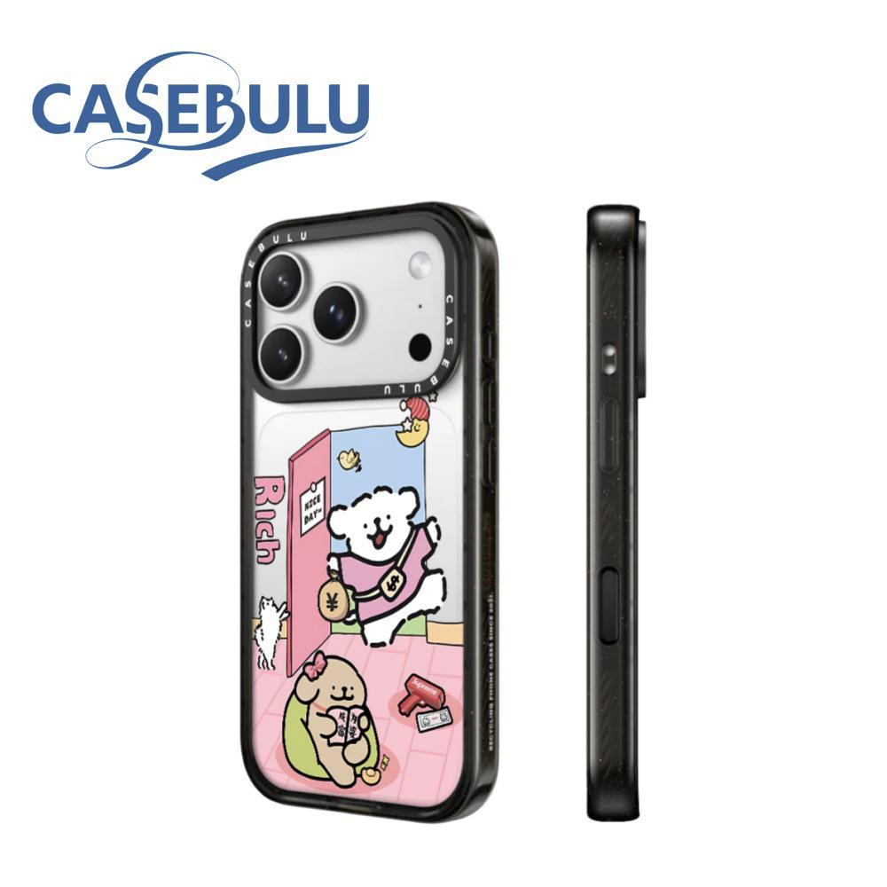Акриловый чехол с рисунком щенка для iPhone 17 Pro Max/16 Pro