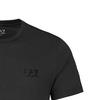 Emporio Armani Мужская футболка EA7 с однотонным логотипом, хлопковая, с круглым вырезом, топ Темно-зеленый 8NPT51-PJM9Z-1997