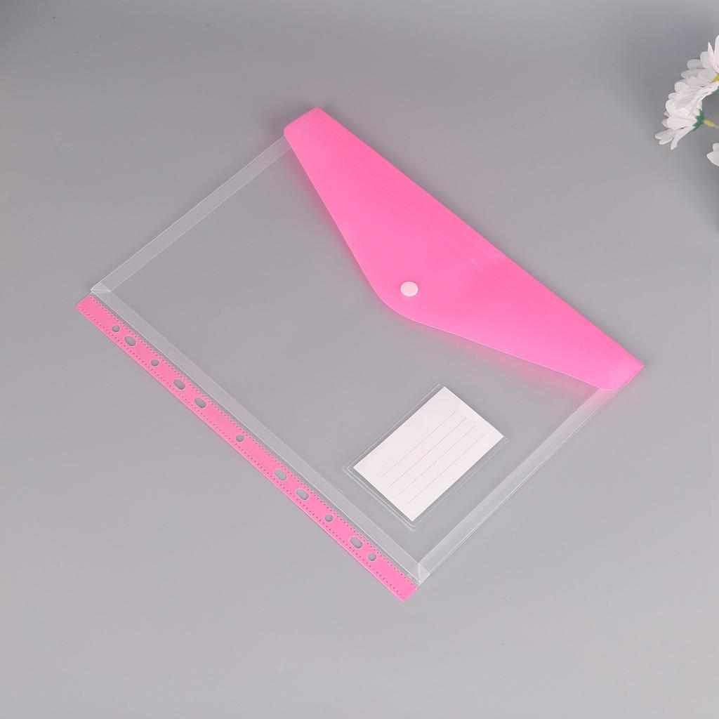 Трехмерная сумка для документов формата А4 с 11 отверстиями, прозрачная матовая студенческая экзаменационная сумка, сумка для хранения с кнопками и этикетками