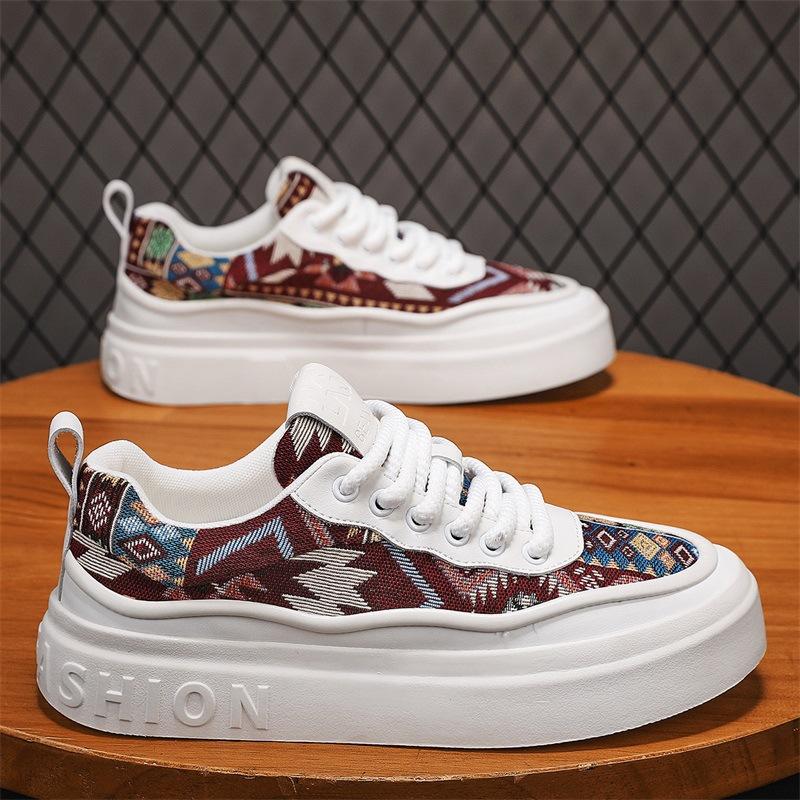 Мужская обувь повседневная обувь 2024 года мужская обувь лето новый модный тренд универсальные туфли на плоской подошве с низким верхом