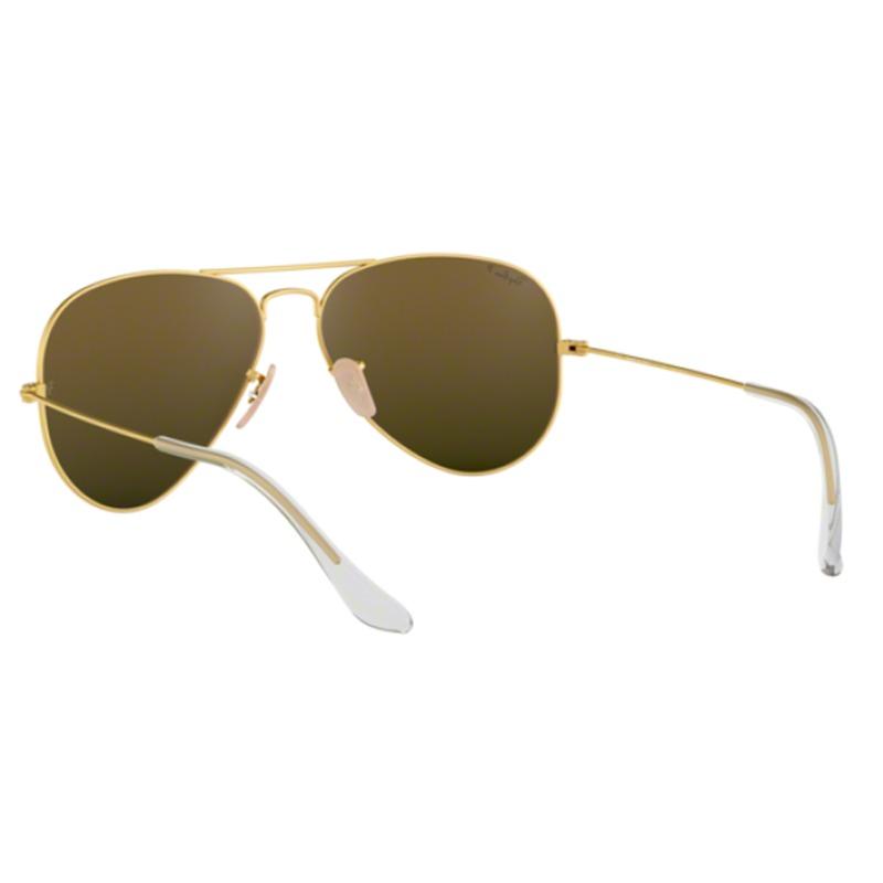 RAYBAN Металлические Авиаторы Пилотские Солнцезащитные Очки Унисекс Стиль для Пары PC RB3025-112-4D-58