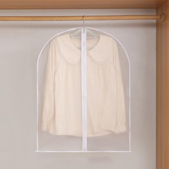 5 шт. чехлы для одежды, пылезащитные, с защитой от насекомых, прозрачные, полностью закрытые, защитные сумки для хранения одежды и пальто