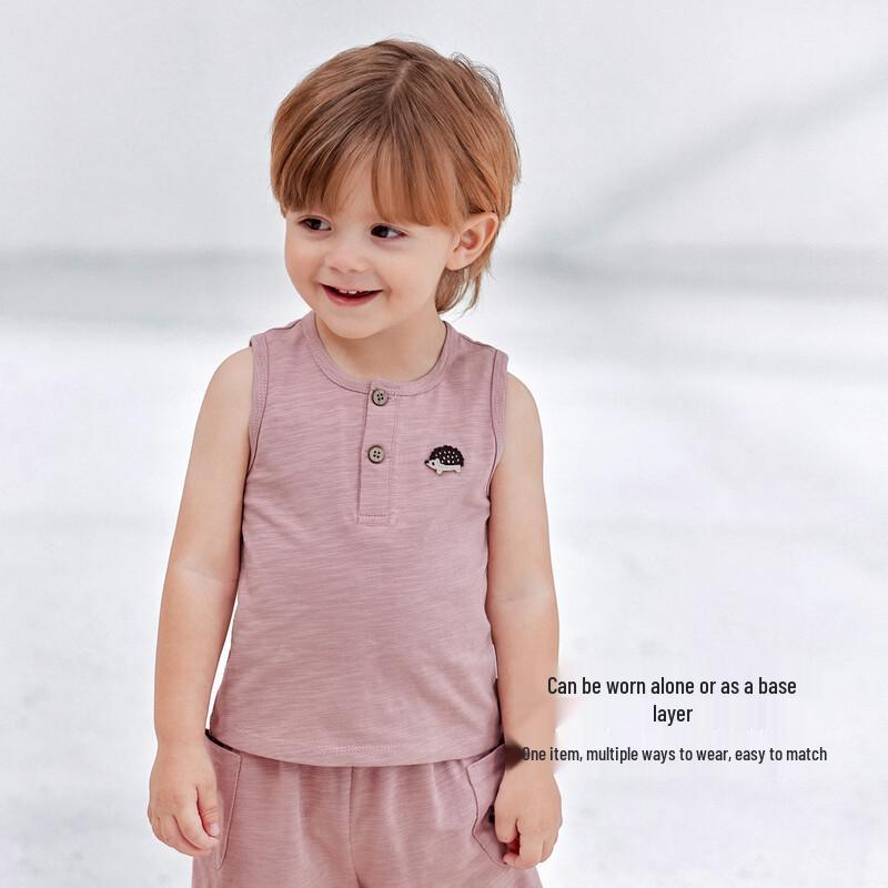 Легкий детский жилет Babylove из фактурного хлопка