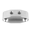 1 Set of Aluminum Alloy Oil Feed Line Adapter Plate 1/8" NPT Ports 551533 For LS