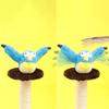 Cats Toy Chirping Flapping Bird Rechargeable Flying Bird Rat Catnip Touch Activated Cute Plush Pet Supplies Interactive Cat Toys