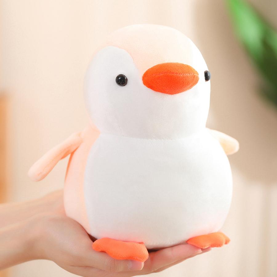 10-30cm Cartoon Colorful Penguin Plush Doll Pillow Blue Black Pink Animal Plush Toy Home Decor Gift for Boys Girls