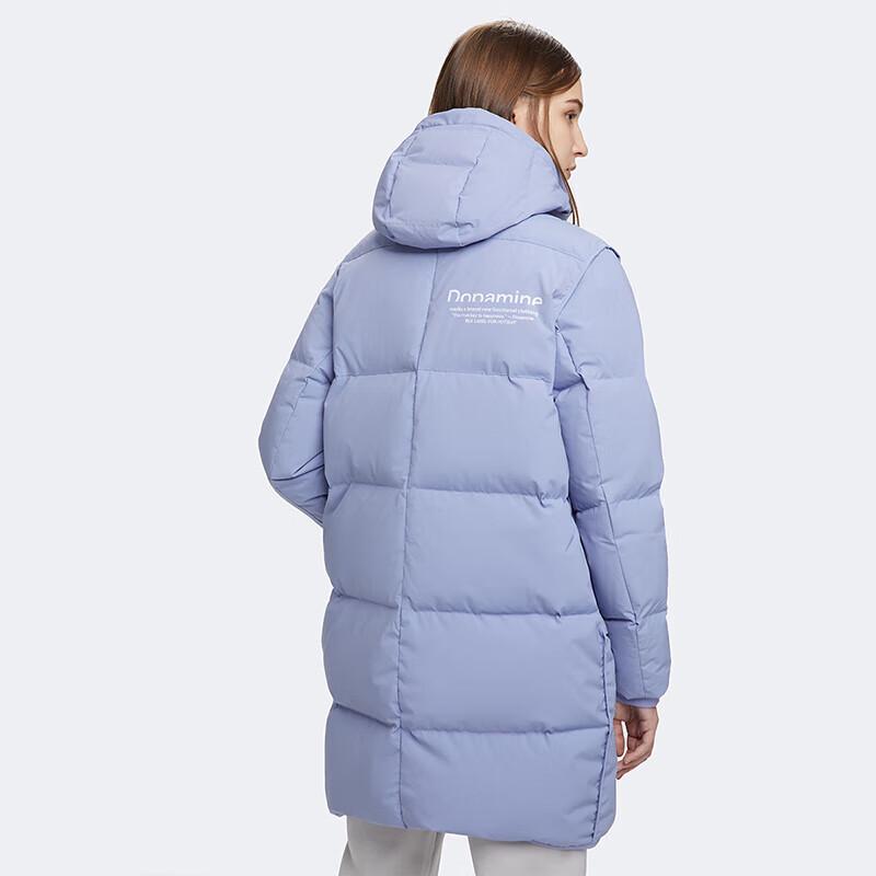 Женская пуховая куртка HOTSUIT средней длины с капюшоном