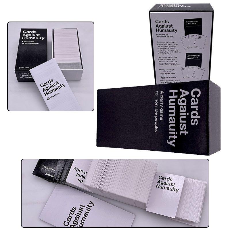 Карты Человечества против Издание Великобритании V20 Взрослая Карточная Игра Семейная Головоломка Собрание