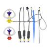 Rotating Atomizing Micro Sprinkler Head for Greenhouse & Horticulture - Automatic Flower Watering Mist Sprinkler FY