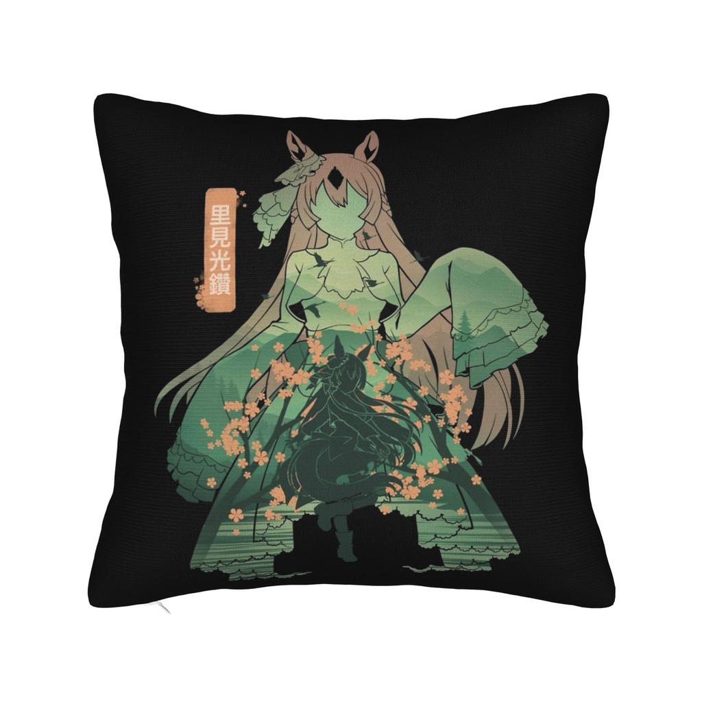 Gold Ship Uma Musume Anime Pillowcase Printing Cushion Cover Decorative Pillow Case Cover Home Square