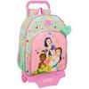 School Backpack - SAFTA - DISNEY PRINCESSES BLOOM - Large Size - With Trolley - Pink