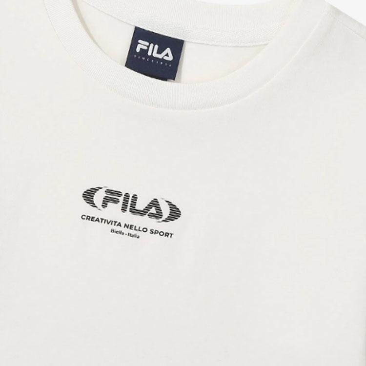 Новая женская футболка FILA песочно-белая FS2RLG3151FSWH