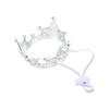 Pet Birthday Party Crown Alloy Crown Headdress Shiny Crown Pet Hat Birthday Party Pet Costume Decoration With Adjustable Strap