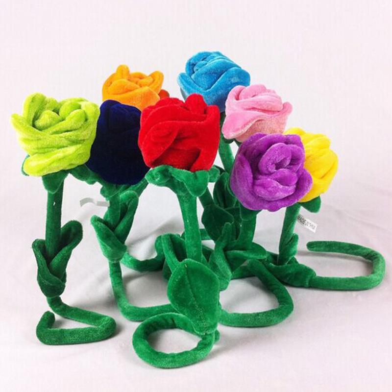 30 см плюшевая игрушка подсолнух имитация подсолнуха цветок на окно плюшевый цветок украшение плюшевая роза