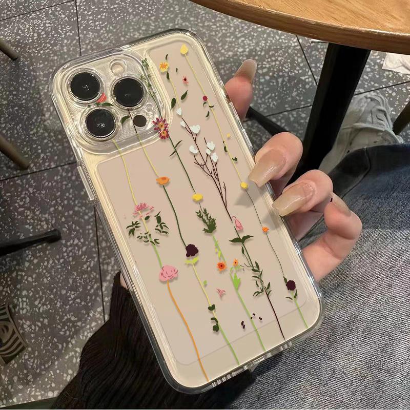 Прозрачный чехол с цветочным принтом для Huawei Honor 90 Lite X9A 5G X7B X8B X9B Y9 Prime 2019 Nova 3i 5T 6 7 9 SE P40 Lite P30 Pro