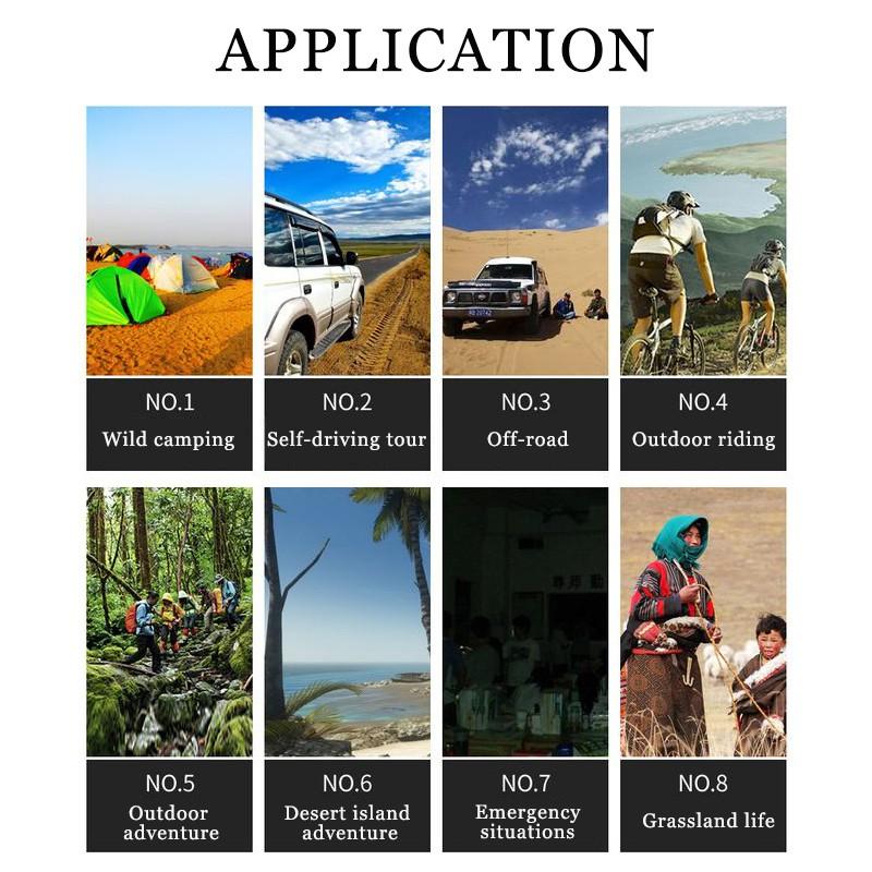 Наружные солнечные панели с USB-портом 20 Вт, портативное складное водонепроницаемое зарядное устройство для солнечной панели, внешний аккумулятор для телефона