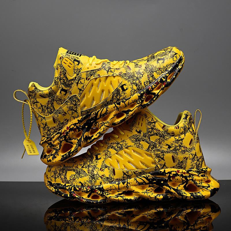 Высококачественная универсальная модная обувь, удобная дышащая уличная повседневная спортивная обувь из искусственной кожи больших размеров 38-46