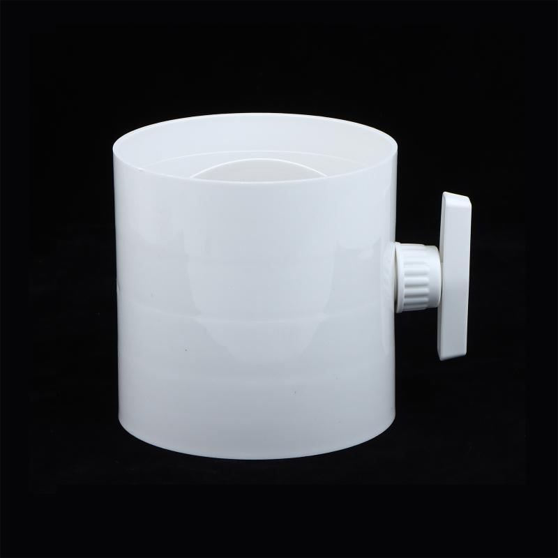 Portable PVC Air Valve Anti-Corrosion Round Pipe Air Volume Regulator 75-200mm for Livestock Farm Ventilation Use