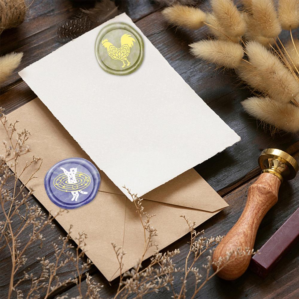 Новая серия «Кошки» Сургучные печати Печати для сургуча 25 мм Съемная латунная головка Для украшения конвертов, блокнотов, поздравительных открыток