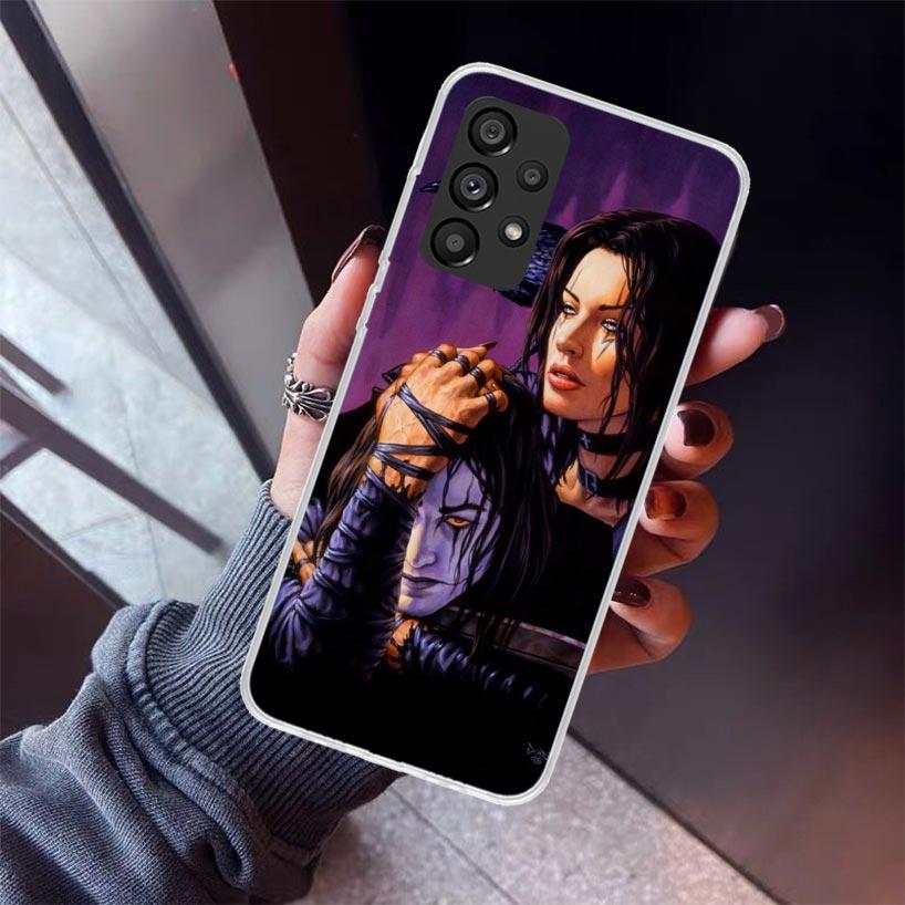 Чехол для телефона с изображением фильма 'Ворон' для Samsung Galaxy A12 A52S A42 A32 A22 A51 A50 Note 20 Ultra 10 S10 Plus A71 A70 A31 A30 A10S Galax