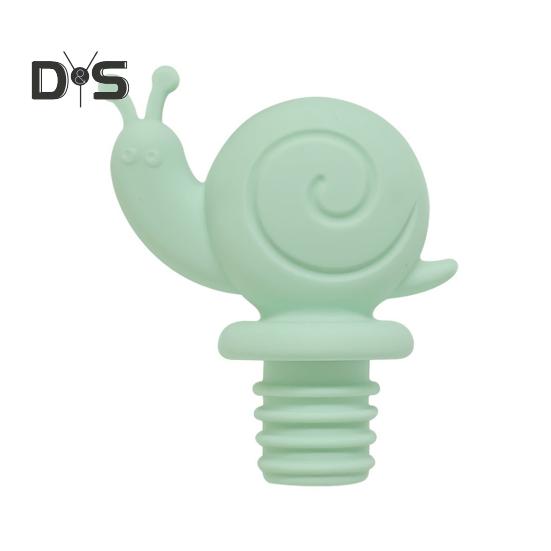 Пробка для винной бутылки в виде улитки с 3D-дизайном, герметичная винная пробка, пищевой силикон, герметик для стеклянных бутылок вина и пива, заглушки для красного вина, аксессуар для сохранения