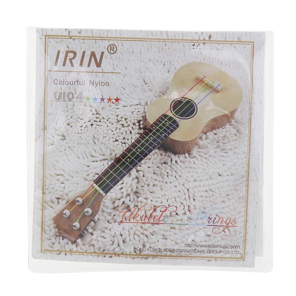 IRIN 4 шт. струны для укулеле 022-032 дюйма цветной нейлон для гавайской гитары уке