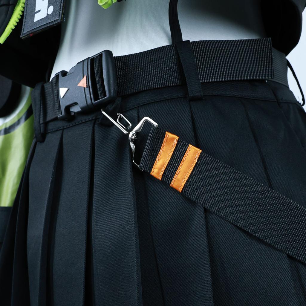 Аниме Zenless Zone Zero Косплей Костюм Anby Demara Костюм Хэллоуин Аниме ZZZ Наряд Девушка Униформа Парик Подарки на День Рождения Карнавал Полный Комплект