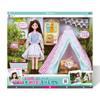 [Mimi World Official] Seventeen Mimi Давайте отправимся в веселый поход, популярные корейские игрушки-персонажи