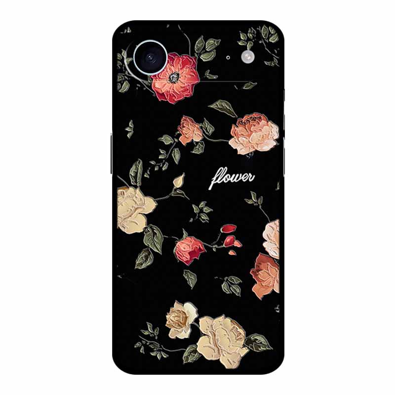 3D Тисненый Чехол Для iphone 17 Air 2025 Чехол для Телефона 17Air Coque Цветы Черный Силикон Мягкая Задняя Крышка Для iphone 17 Air 5G Чехол