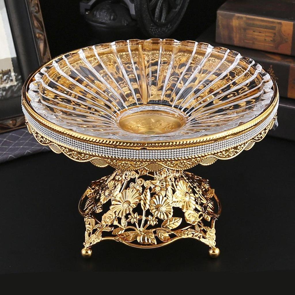 Фруктовая тарелка с ножками, блюдо для хранения продуктов, многоцелевая десертная металлическая демонстрационная тарелка, подставка, миска, поднос для змеи для домашней кухни