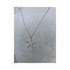 By Tim Desing 925 Sterling Silver Starfish Necklace Rose Plated