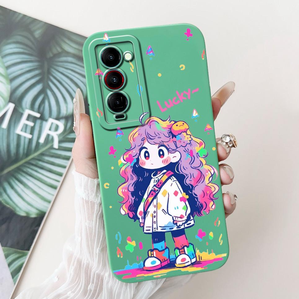 Для Tecno Camon 18 18i 18t 18 Premier Чехол Camon 18 P Чехлы для телефона Милый Мультяшный Роскошный Цветочный Рисунок Обложка Мягкий Силикон Чехол