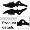 For 2014+ Nissan Infiniti Q50 V37 Front Bumper Mounting Bracket Lift Lug Ear Sturdy Metal Construction Impact Resistant Rustproof Durable