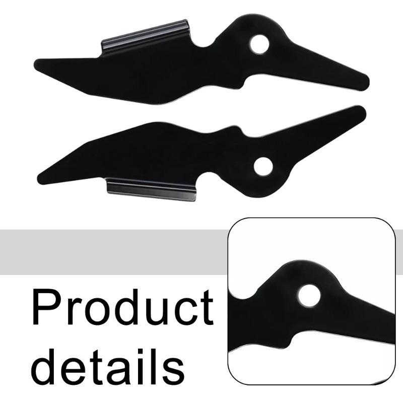For 2014+ Nissan Infiniti Q50 V37 Front Bumper Mounting Bracket Lift Lug Ear Sturdy Metal Construction Impact Resistant Rustproof Durable