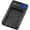 LP-E6 LPE6 LP E6 USB Battery Charger with LCD Screen Replacement for EOS 5D Mark II EOS 5D Mark III EOS 5D Mark2