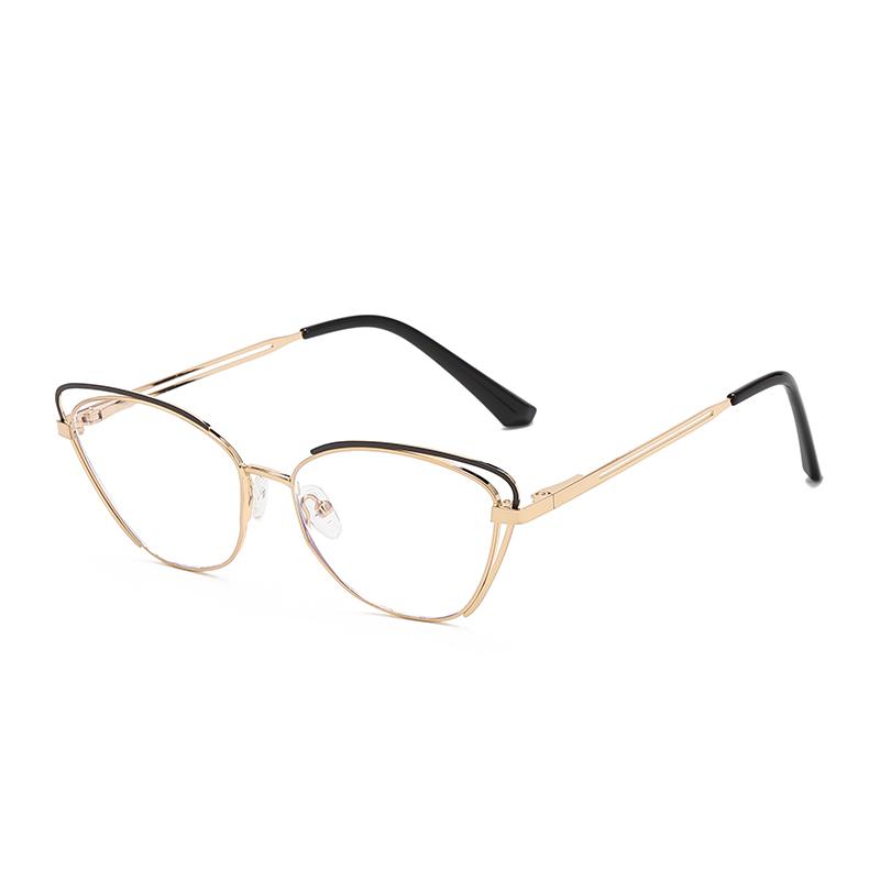 Оправа для очков Anti-Blue Light Rays, женские очки «кошачий глаз», фирменные дизайнерские прозрачные линзы, компьютерные оптические очки