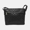 [Pre-Owned] Checkerboard Pattern Flap Closure Leather Messenger Bag - Good #1XMS33C