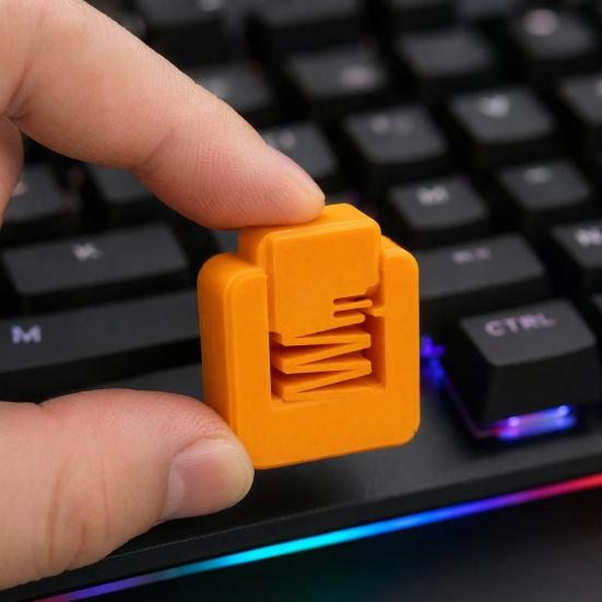 Yousheng 3D-печатная игрушка-щелкалка для пальцев, кнопка-фиджет для снятия стресса, портативная настольная игрушка для снятия напряжения для студентов, офисных работников