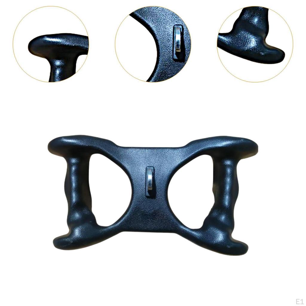 Ручка для тяги LAT, эргономичная рукоятка, тренажер для тренировок в спортзале, кабельный тренажер TPE, высокая