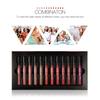 12Colors /set Makeup Matte Lip Gloss Lasting Non-stick Cup Liquid Lipstick Lip Tint