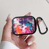 Чехол для наушников Cover Case Для Airpods 3 Pro 1 2 Pro3 Pro2 4 Ярко-розовый Разбрызганные чернила