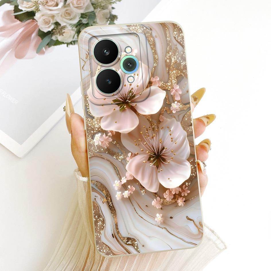 Чехол для Realme 15 Pro 5G Ударопрочный ТПУ Чехол Популярный Ромашка Мягкий Силикон Чехол для Телефона Для Realme 15 Чехол Realme 15T 15Pro Чехол-кармашек