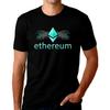Fire Fit Designs Футболки Ethereum для мужчин Крипто-подарки Крипто-футболка Футболка Ethereum Крипто Ethereum Подарок Футболка Ethereum