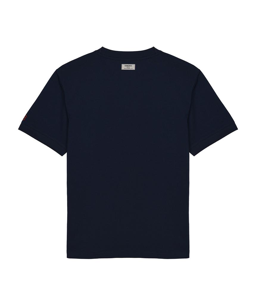 Geulaengdeubotte Базовая футболка Gdb T-Shirt02 [Темно-синий]