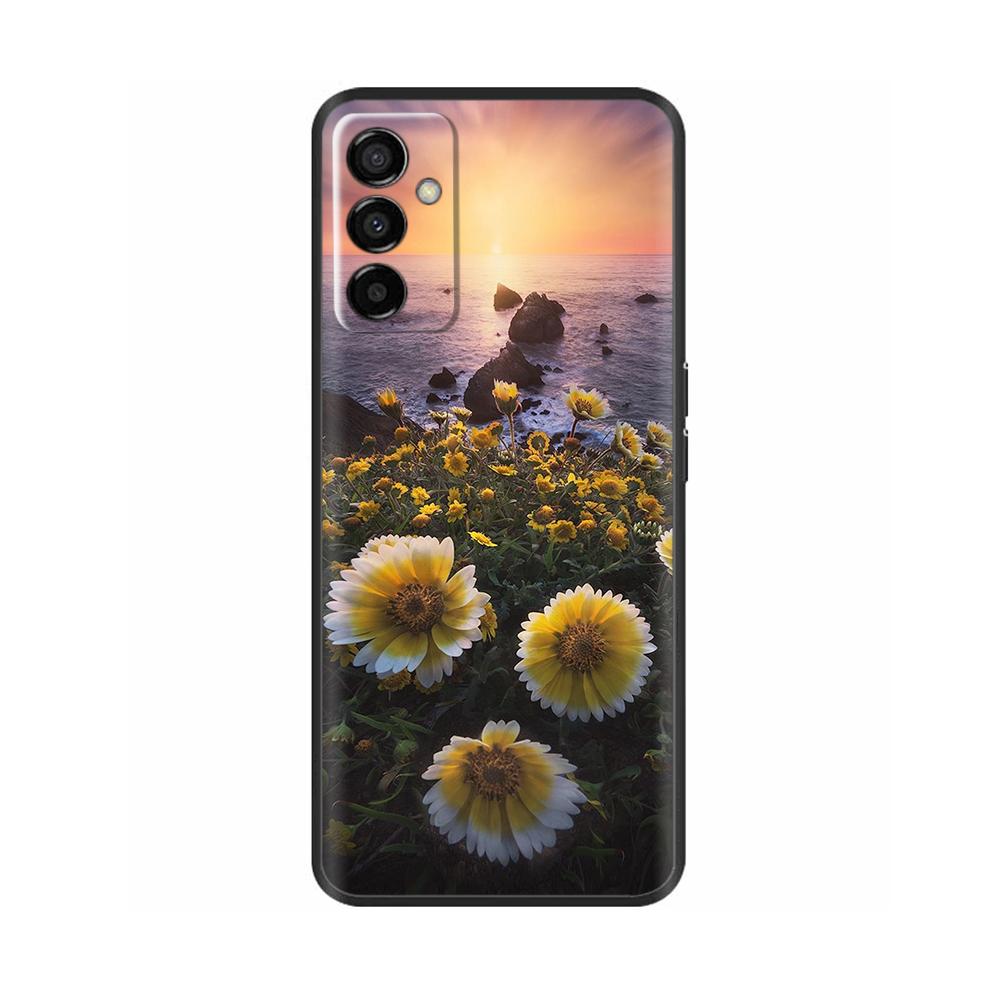 Для Samsung Galaxy M13 4G Чехол Мультяшная Бабочка Мягкий Силикон ТПУ Чехлы для Телефона Для Samsung M13 Чехол M 13 Coque Ударопрочный Funda