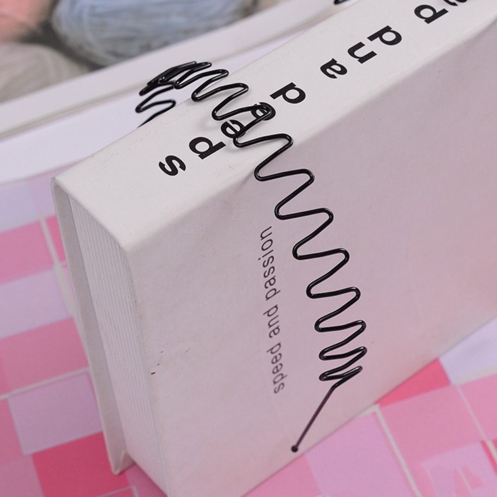 Двухслойный тонкий металлический обруч для волос, мужская резинка для волос весенней формы, повязка на голову в форме волны, детская повязка на голову