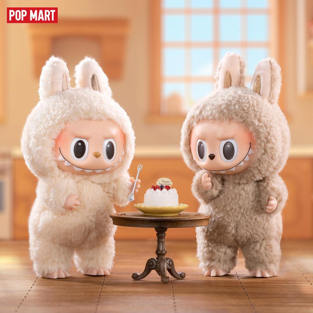 Одиночная фигурка POP MART The Monsters - Delicious Macaron, виниловое лицо, сюрприз, случайный дизайн, коллекционная игрушка, домашний декор, одна коробка