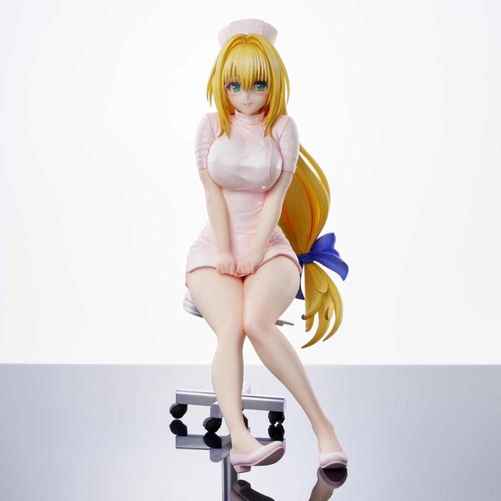 Union Creative To Love-Ru Darkness Серия Медсестры Тиару Лунатик Фигурка из ПВХ и АБС, Раскрашенная, Полная
