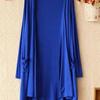 2023 Summer Women Midi Long Cardigan Jacket Casual Pocket Ir