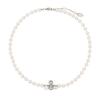 VIVIENNE WESTWOOD Жемчужное ожерелье с котенком 6301011O02P578